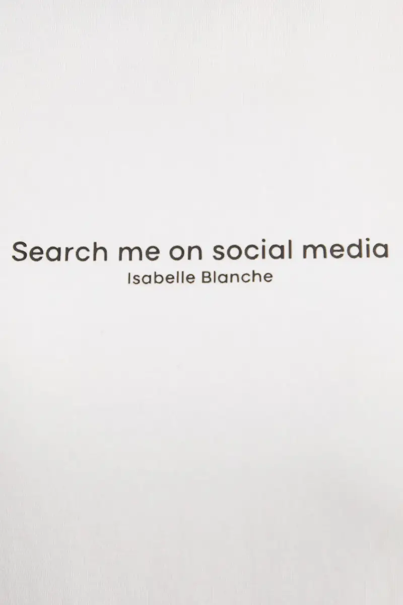 Isabelle Blanche T-shirt Donna Bianco 3301070 miniatura 5