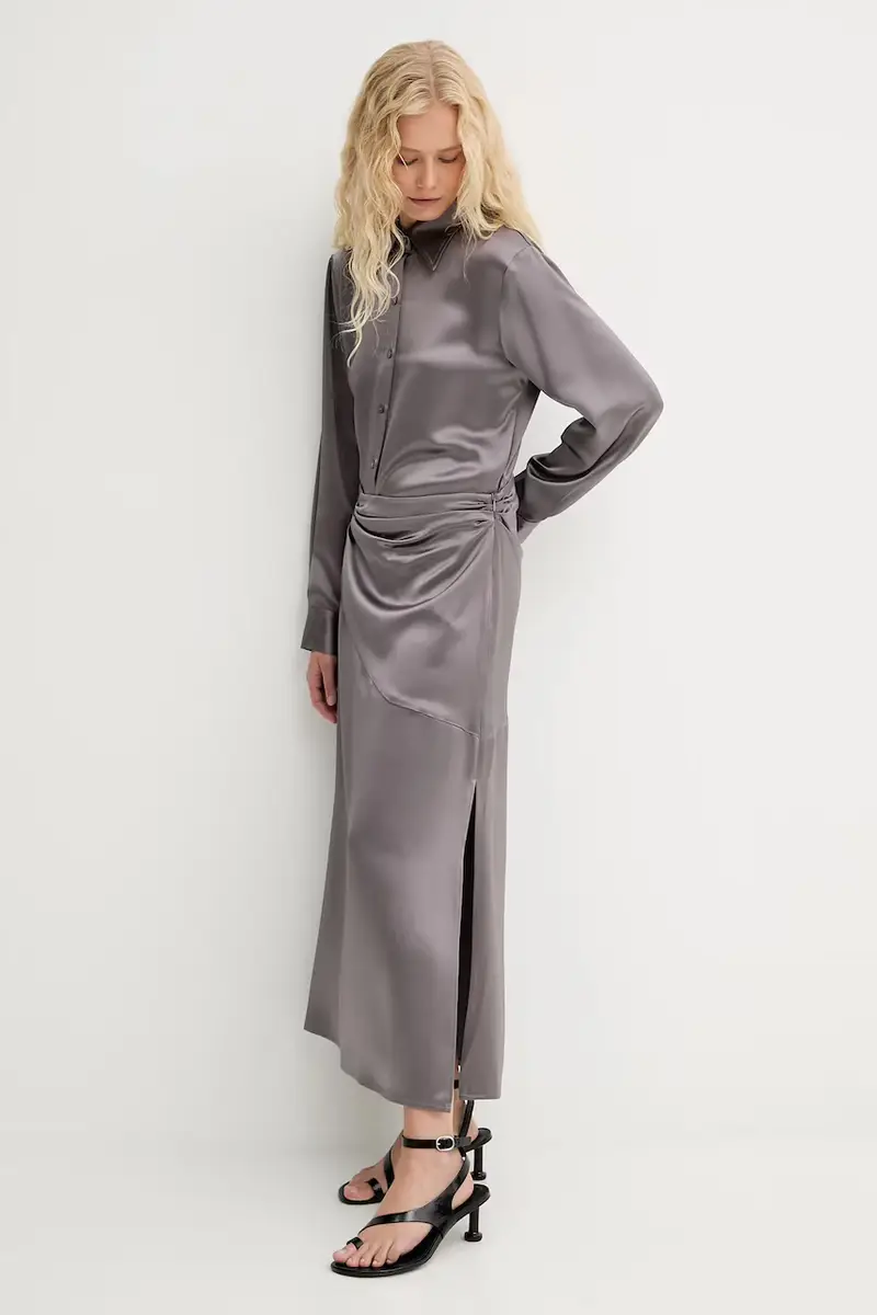 vestito colore grigio IS25FW-A101-T008 miniatura 2