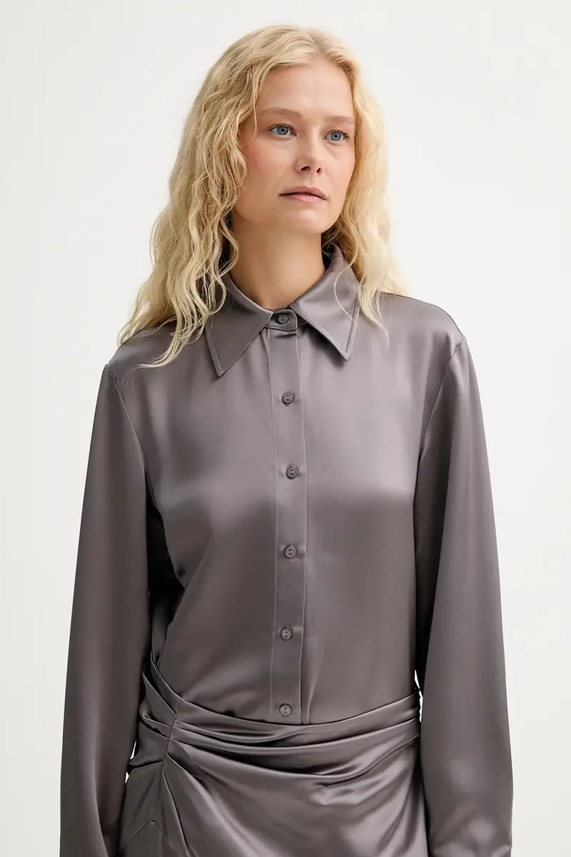 vestito colore grigio IS25FW-A101-T008 miniatura 4