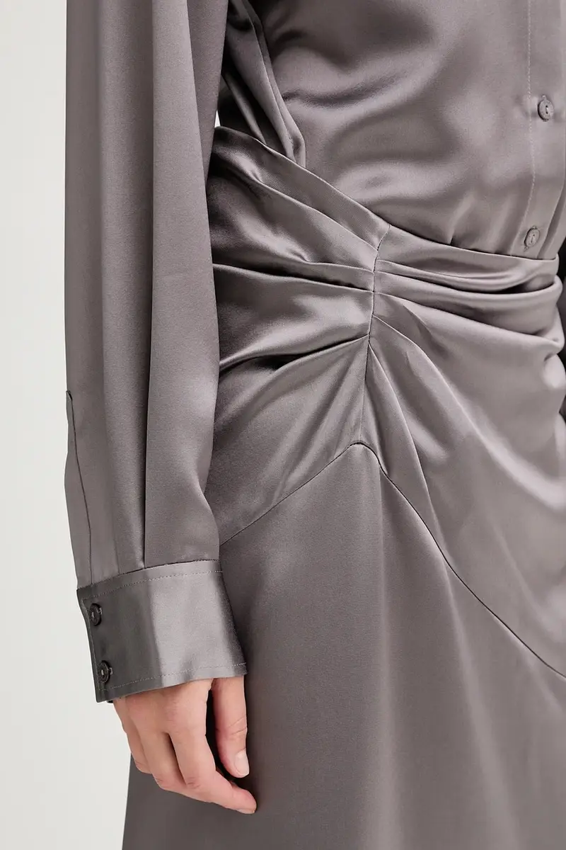 vestito colore grigio IS25FW-A101-T008 miniatura 5