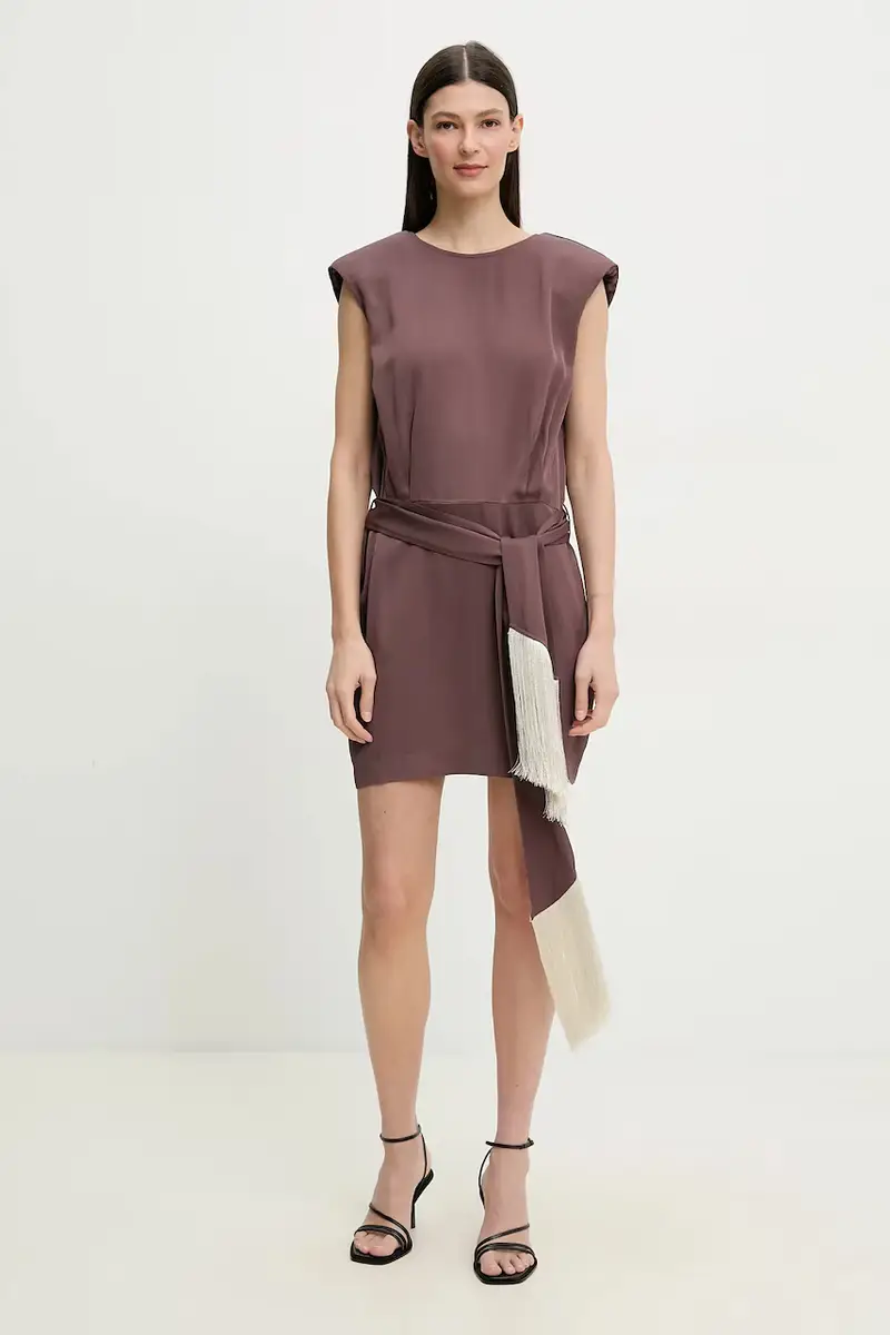 vestito colore marrone IS25SS-A147-T011