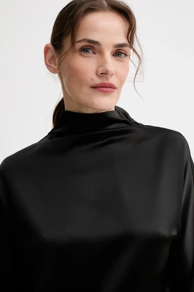 vestito colore nero IS25FW-A064-T008 miniatura 4