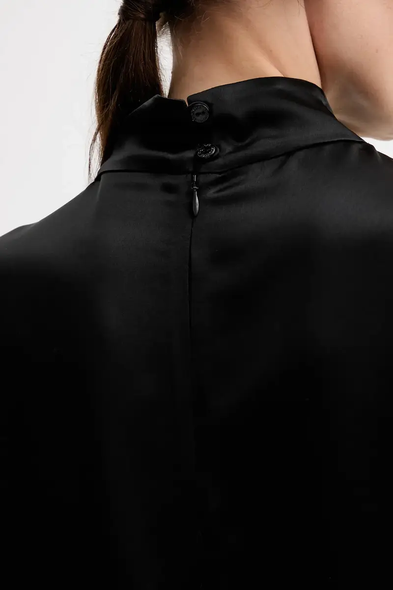 vestito colore nero IS25FW-A064-T008 miniatura 5