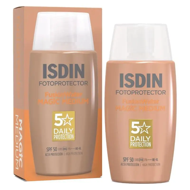 Fotoprotector Fusionwater Magic Medium Spf 50 50 Ml ultraleggero