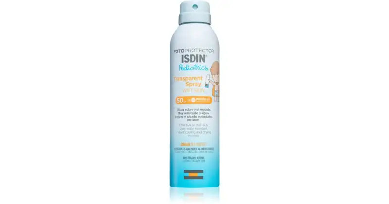 Fotoprotettore Transparent Spray Wet Skin Spf50 bambini 250ml