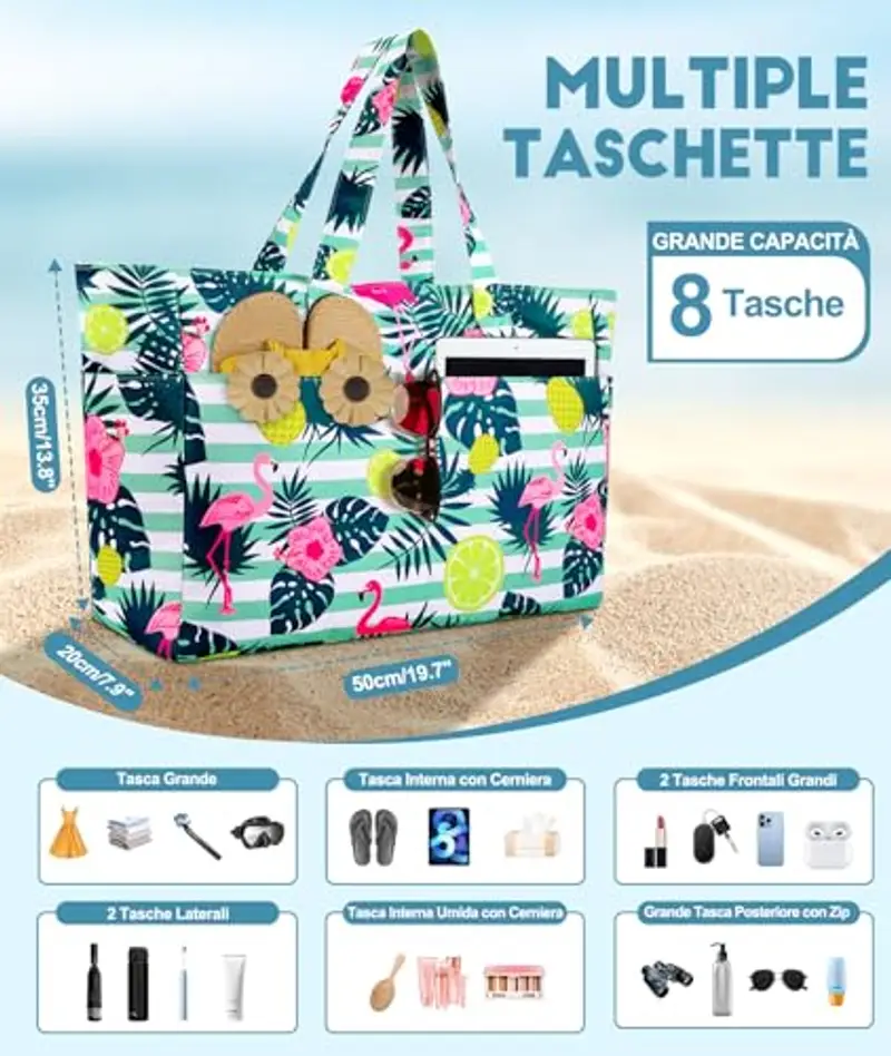 ISEYOU Borsello Donna Rosa 786250 miniatura 3