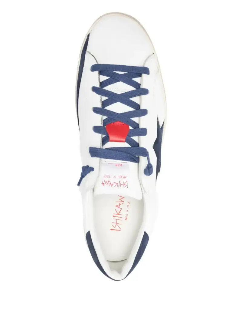 Ishikawa Sneakers basse Blu 4021804 miniatura 3