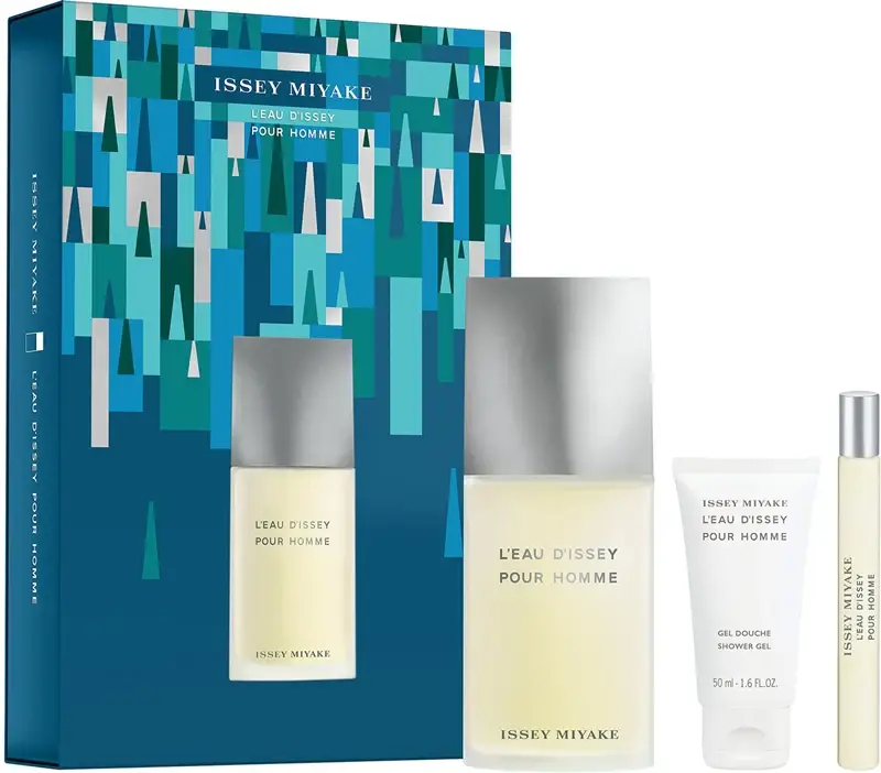 L'eau D'eisey da uomo cofanetto 3 pezzi