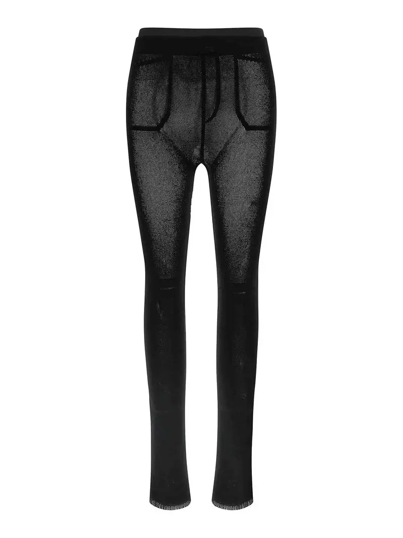 Issey Miyake Leggings Nero 3867598