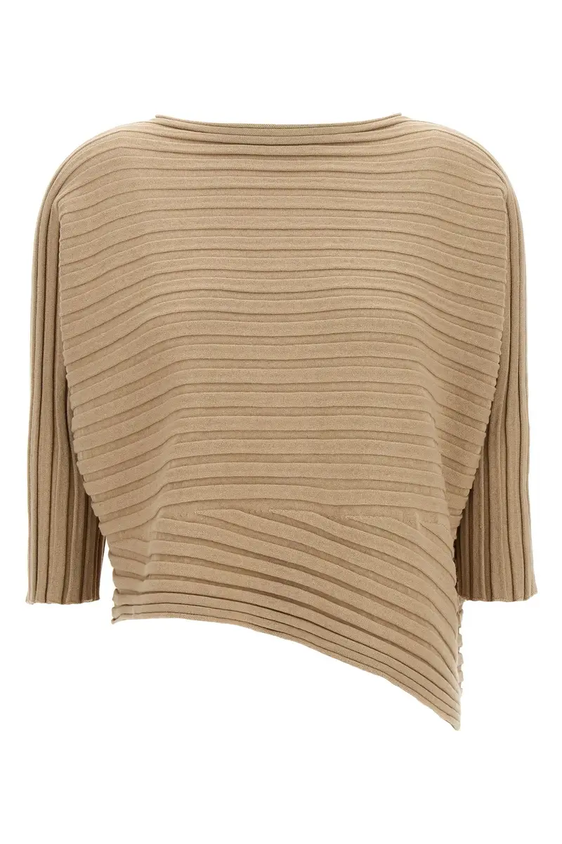 Issey Miyake Top Beige 4106607