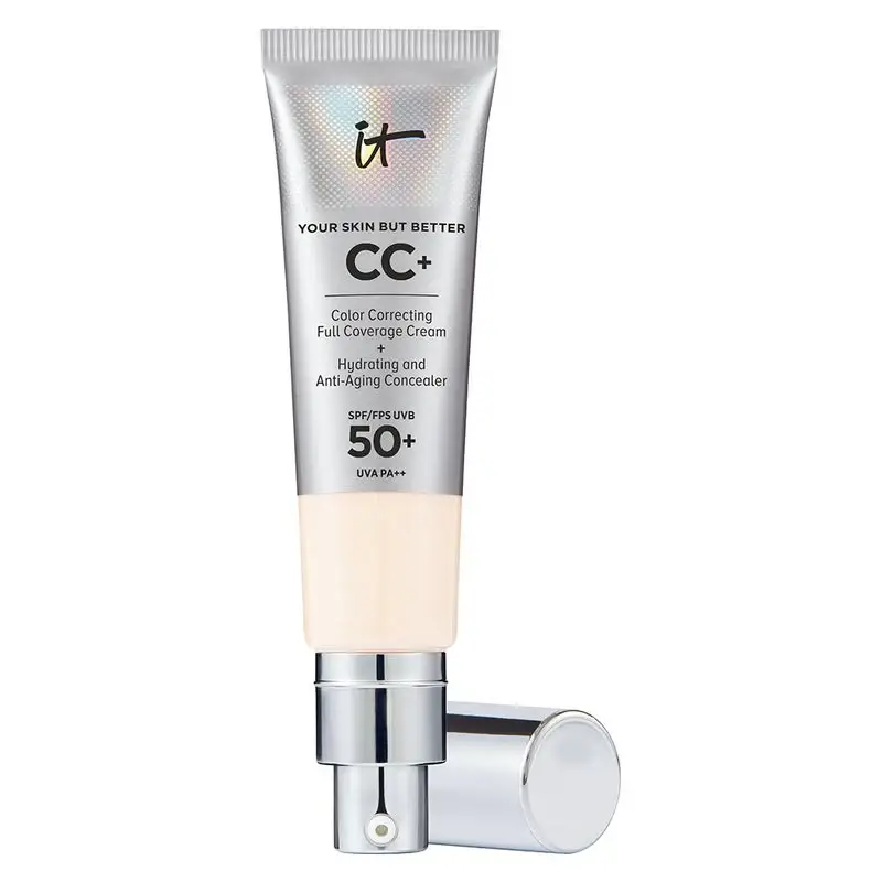 Fondotinta It Cosmetics Cc+ Cream a copertura totale con SPF 50+ Fair Porcelain 32 ml