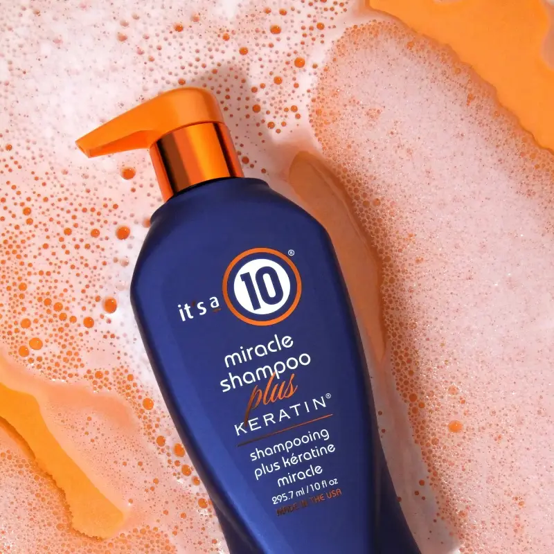 Keratin Collection Miracle Shampoo Plus KERATIN - Shampoo lavaggi frequenti, Capelli normali miniatura 2