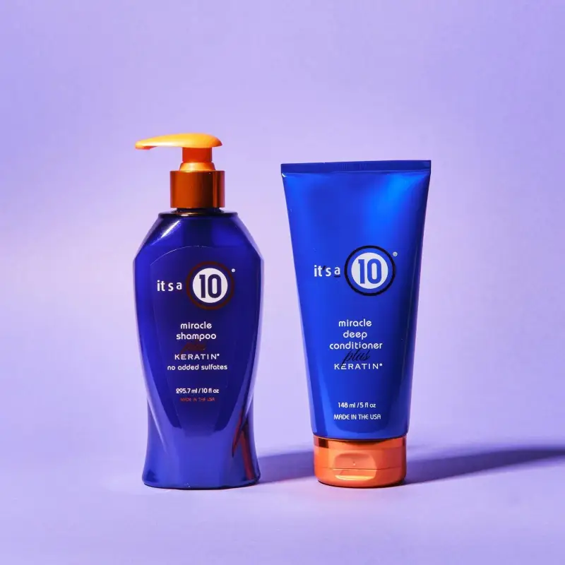 Keratin Collection Miracle Shampoo Plus KERATIN - Shampoo lavaggi frequenti, Capelli normali miniatura 3