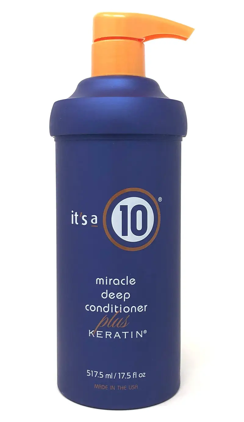 It's a 10, Miracle Deep Plus Keratin, Balsamo per Capelli, per Riparare, 517,5 ml