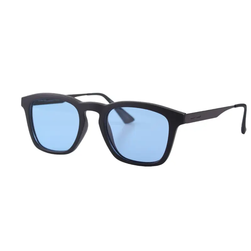 Italia Independent Unisex 5812 Nero opaco/Azzurro Occhiali da sole outlet Acetato Nero Azzurro Squadrata Polarizzata