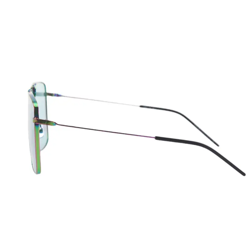 Italia Independent Unisex LOYD 0321 OLG.000 Occhiali da sole outlet Metallo Multi-colore Azzurro Maschera Normale miniatura 2