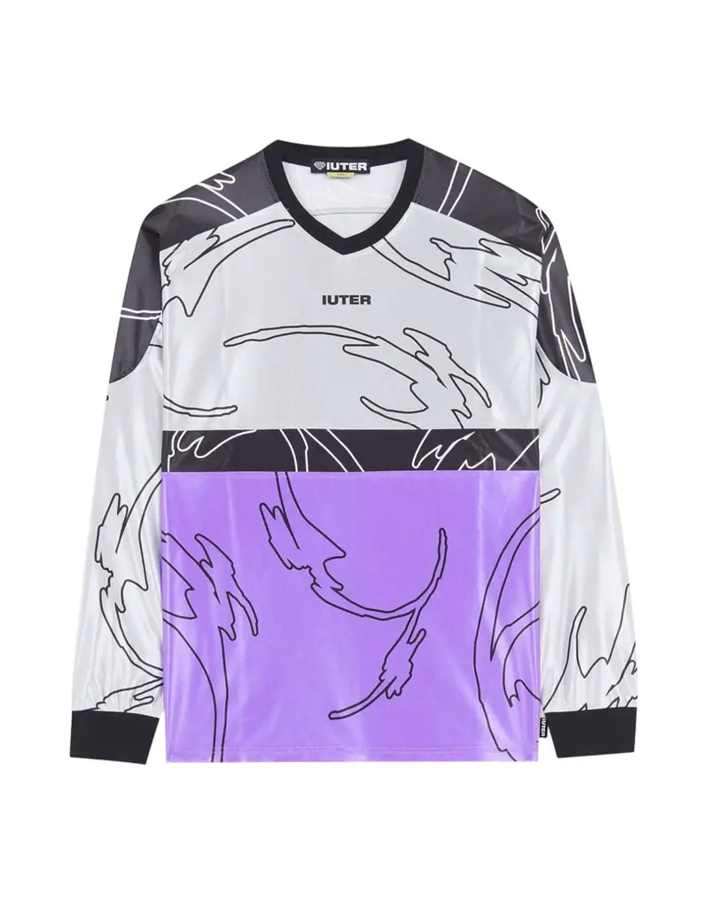 Iuter Legacy sport longsleeve tee jersey manica lunga - purple S