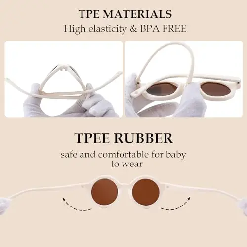 IWTBNOA Occhiali da sole Beige 2972521 miniatura 3