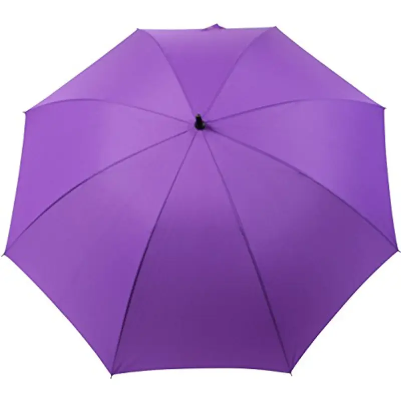 iX-brella Ombrello da golf in fibra, XXL, 130 cm, leggero e resistente alle tempeste con impugnatura morbida, Lilla miniatura 3