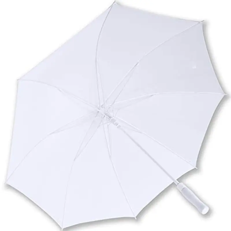 iX-brella Ombrello XXL in fibra di vetro da golf, automatico, bianco miniatura 2