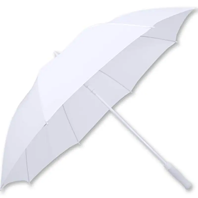 iX-brella Ombrello XXL in fibra di vetro da golf, automatico, bianco miniatura 3