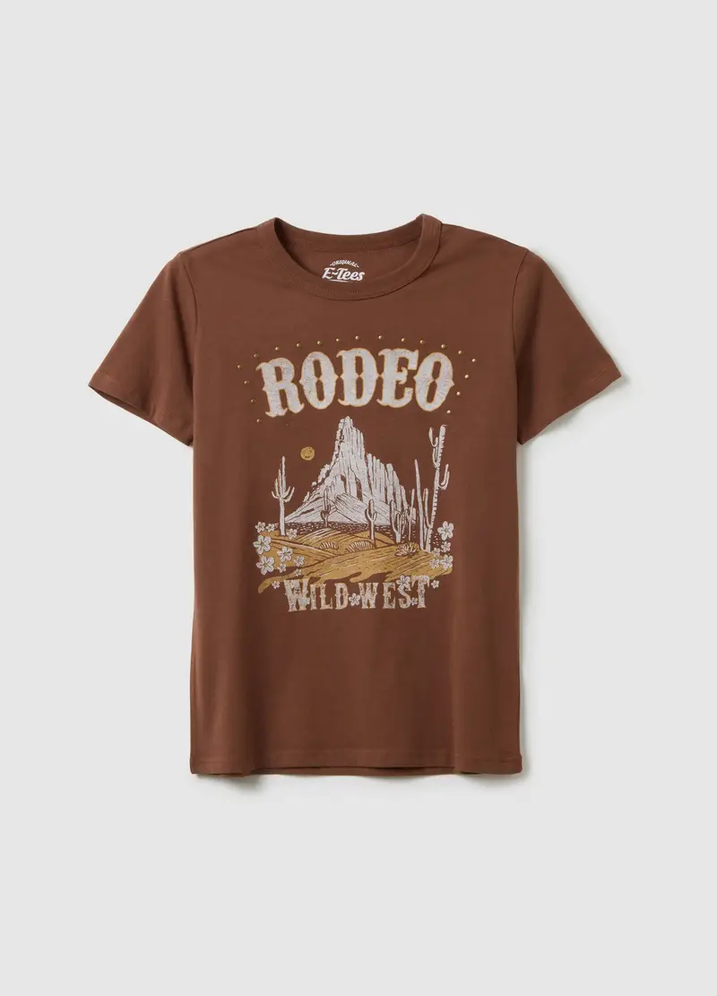 J E-TEES DONNA T-shirt Donna Marrone 1305414