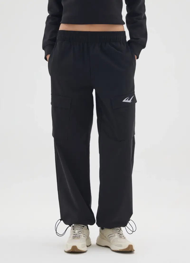 J EVERLAST DONNA Pantaloni cargo Donna Nero 2825944 miniatura 2