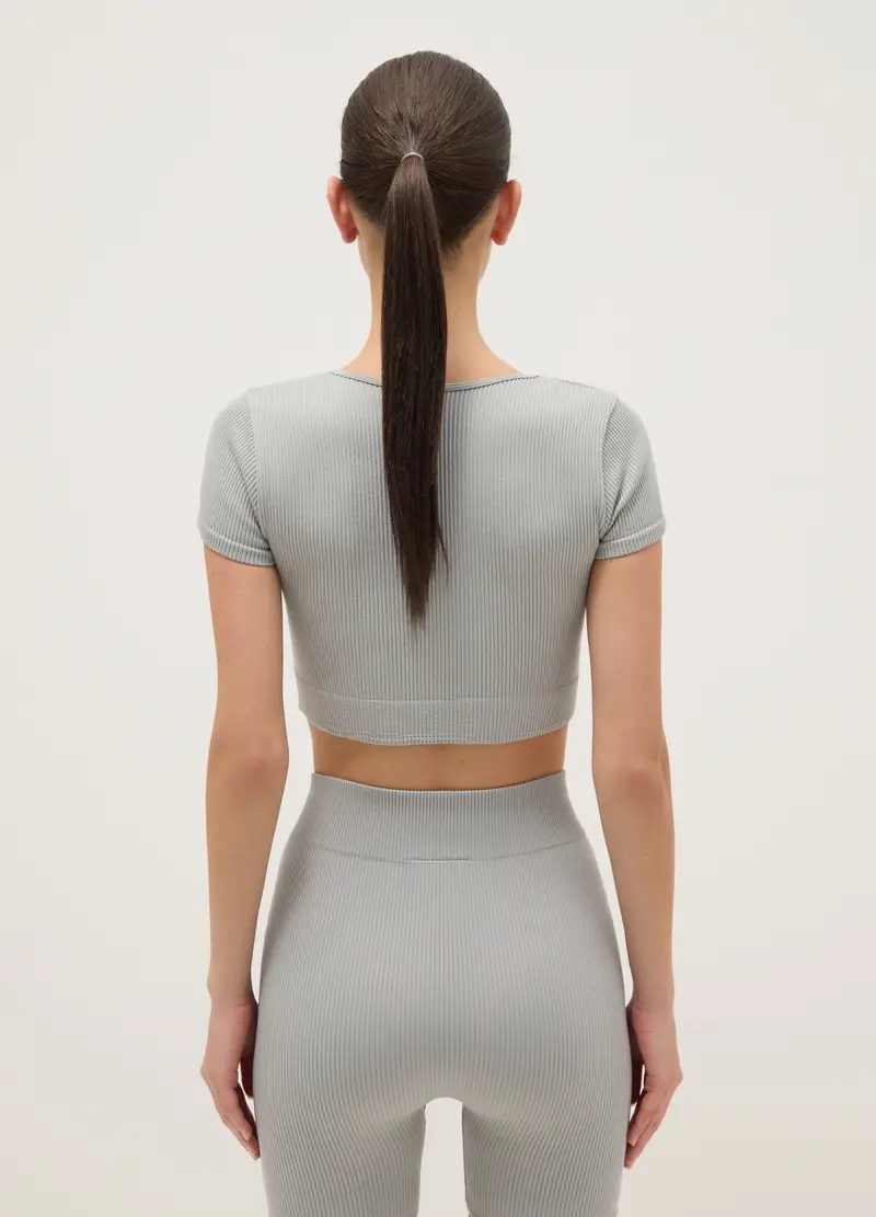 J EVERLAST DONNA T-shirt Donna Grigio 4329043 miniatura 3