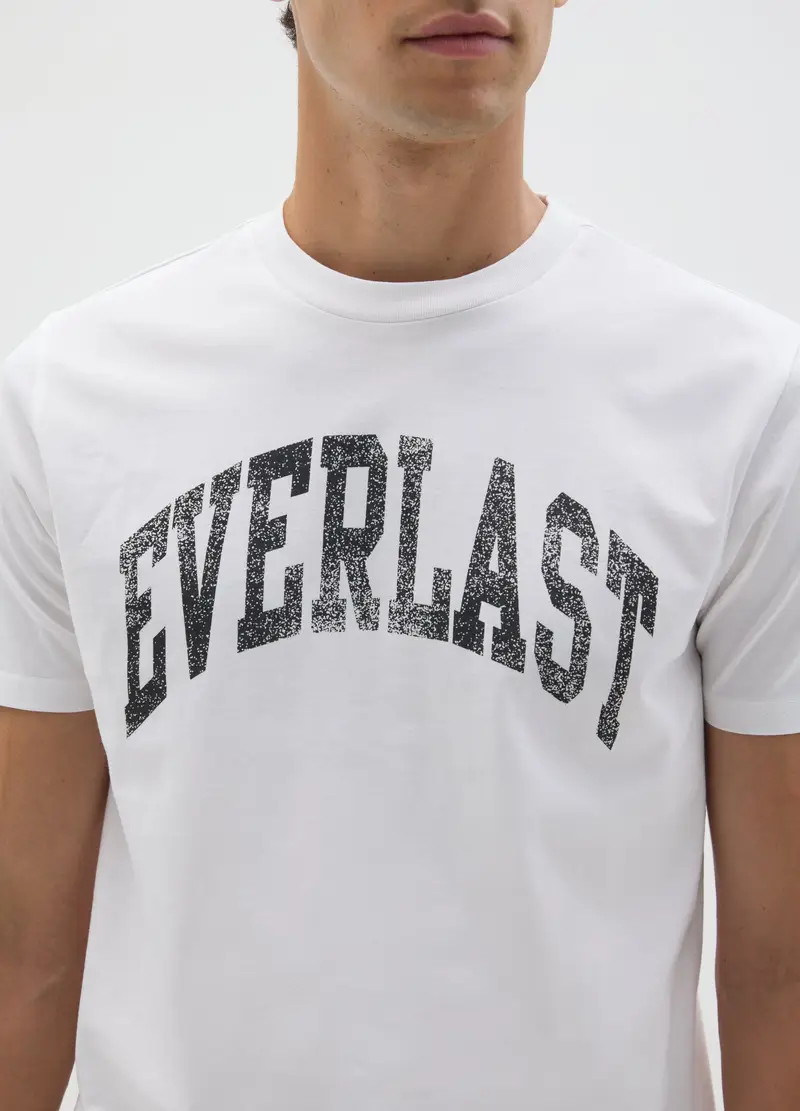 J EVERLAST UOMO T-shirt Uomo Bianco 1191517 miniatura 3