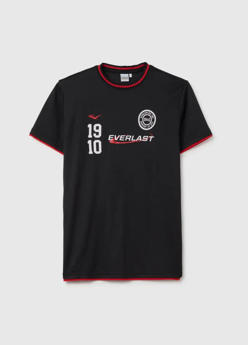 J EVERLAST UOMO T-shirt Uomo Nero 2701082