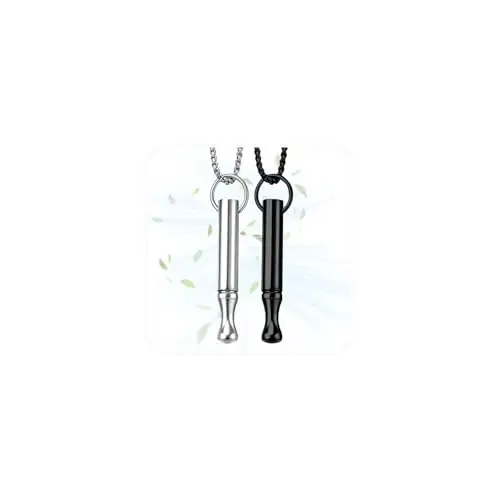 J.Fée Smettere di Fumare Prodotti in Acciaio Inossidabile, Respiratoria Anti Fumo per Smettere di Fumare per Donna e miniatura 2