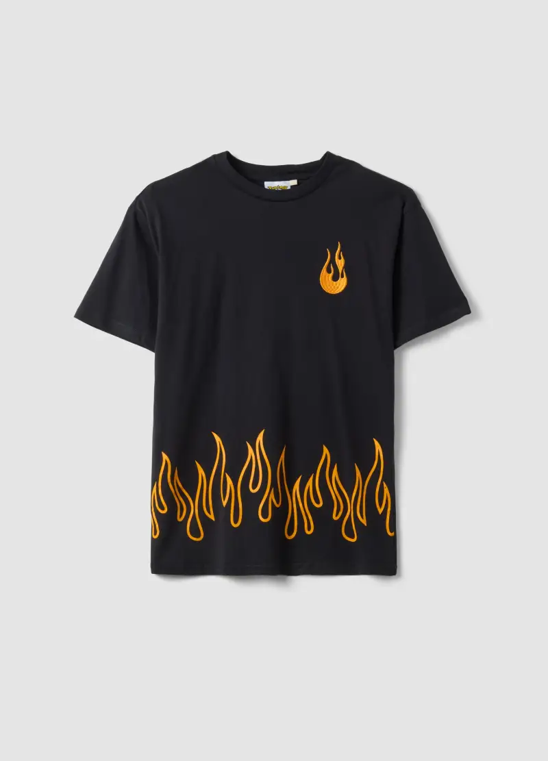 J LICENZE B.NO SICEM T-shirt Bambino Nero 4329160