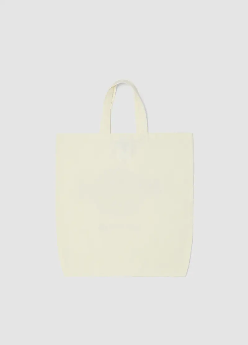 Borsa Shopper In Puro Cotone Bianca Con Logo Hard Rock Cafe, Donna, Bianco miniatura 2