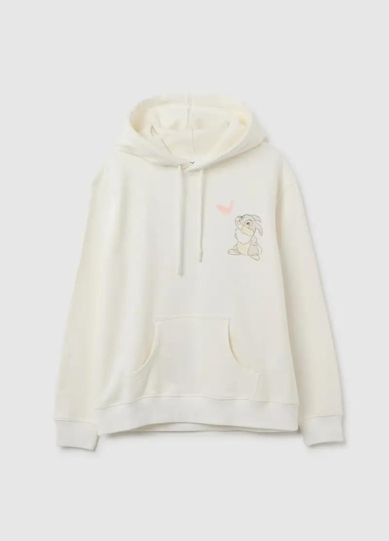 J LICENZE D. SICEM, Felpa In Misto Cotone Bianca Regular Fit Con Stampa, Donna, Bianco, Taglia: XS