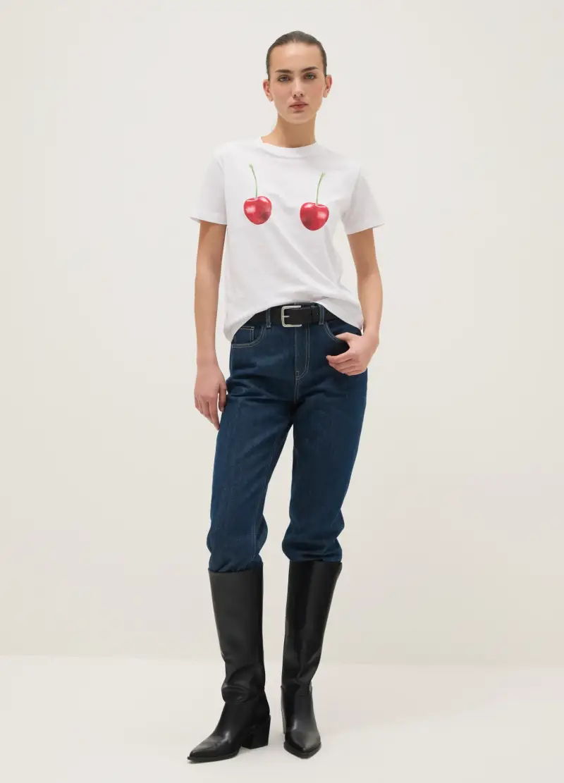 J LICENZE D. SICEM T-shirt Donna Bianco 4312389 miniatura 2