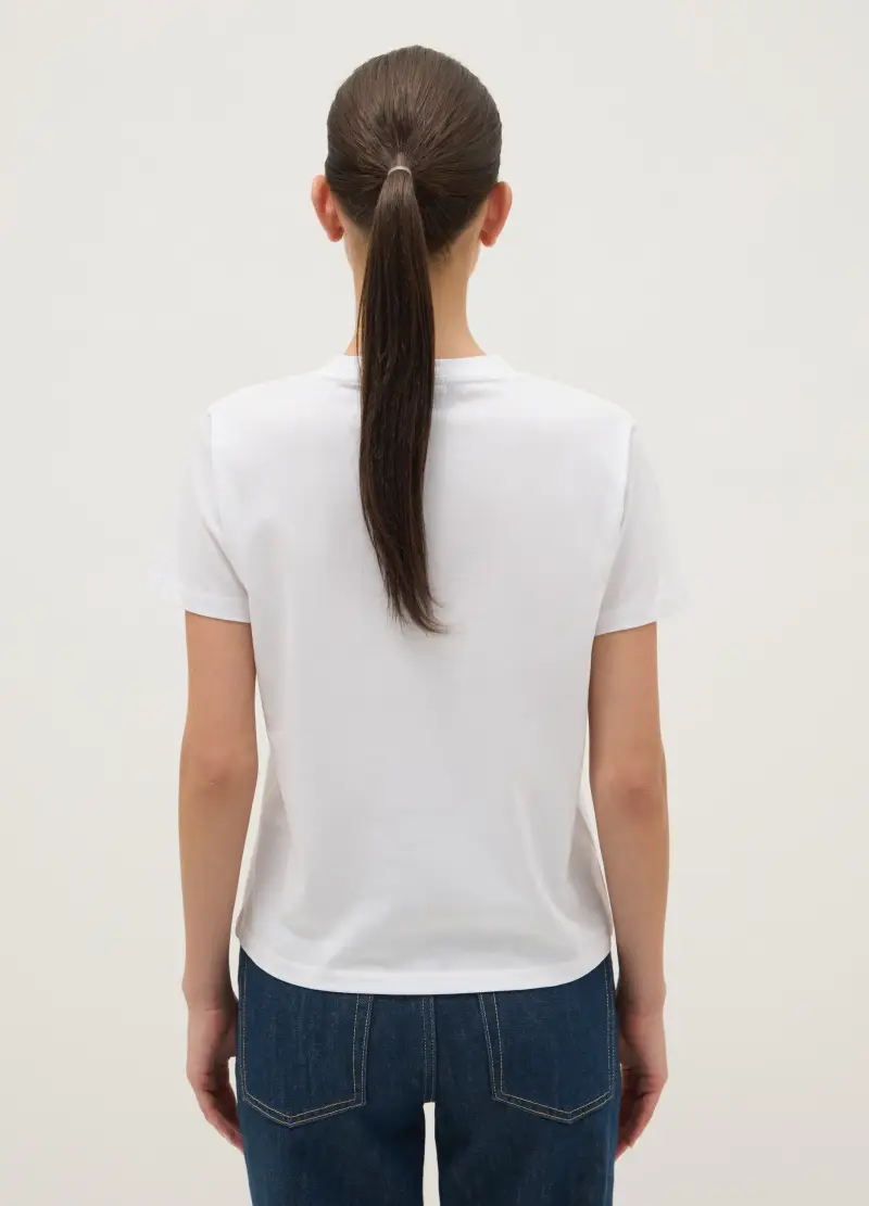 J LICENZE D. SICEM T-shirt Donna Bianco 4329050 miniatura 3