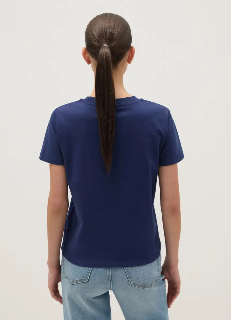 J LICENZE D. SICEM T-shirt Donna Blu 4329052 miniatura 3