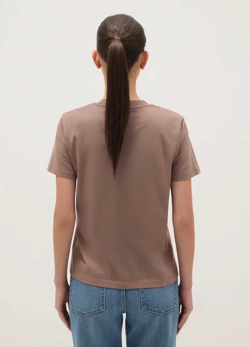 J LICENZE D. SICEM T-shirt Donna Marrone 4312381 miniatura 3