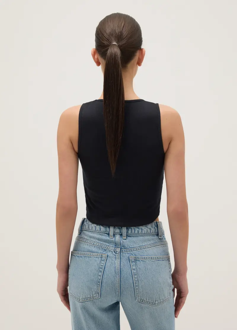 J LICENZE D. SICEM Top Donna Nero 4329055 miniatura 3