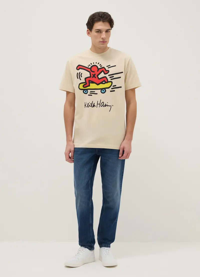 J LICENZE U.SICEM T-shirt Uomo Beige 4330711 miniatura 2