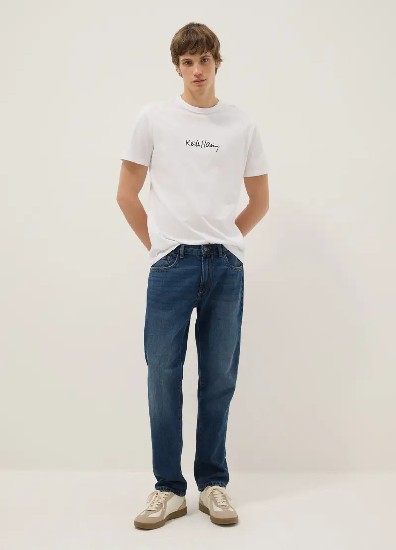 J LICENZE U.SICEM T-shirt Uomo Bianco 4330710 miniatura 2