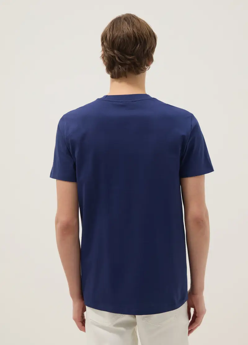 J LICENZE U.SICEM T-shirt Uomo Blu 4329076 miniatura 3