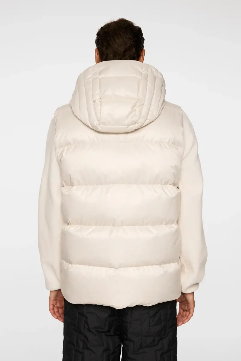 Giubbotto smanicato Daryl panna miniatura 2