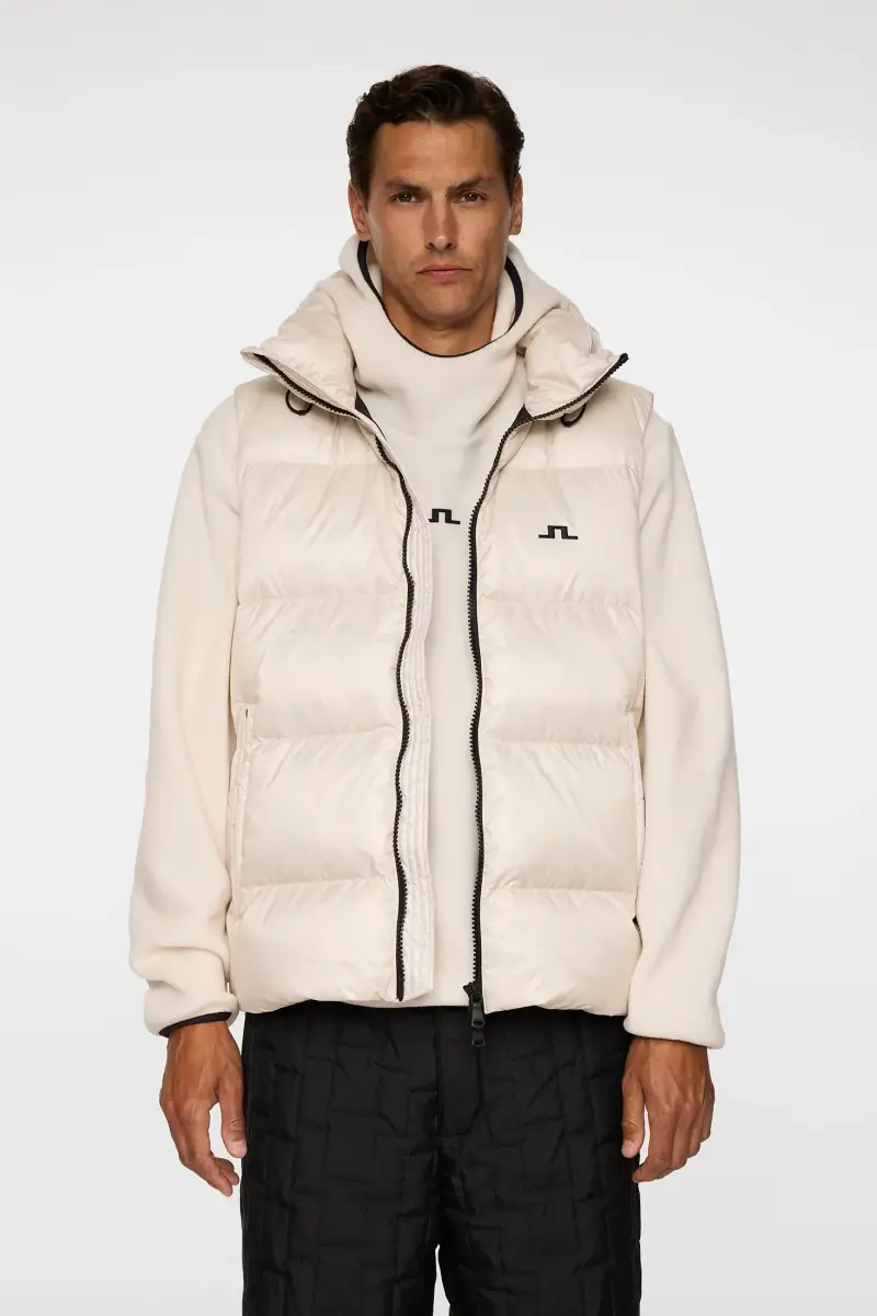 Giubbotto smanicato Daryl panna