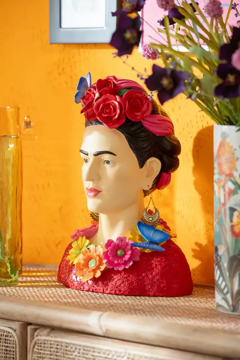 figurina decorativa Frida Kahlo Multicolore miniatura 5