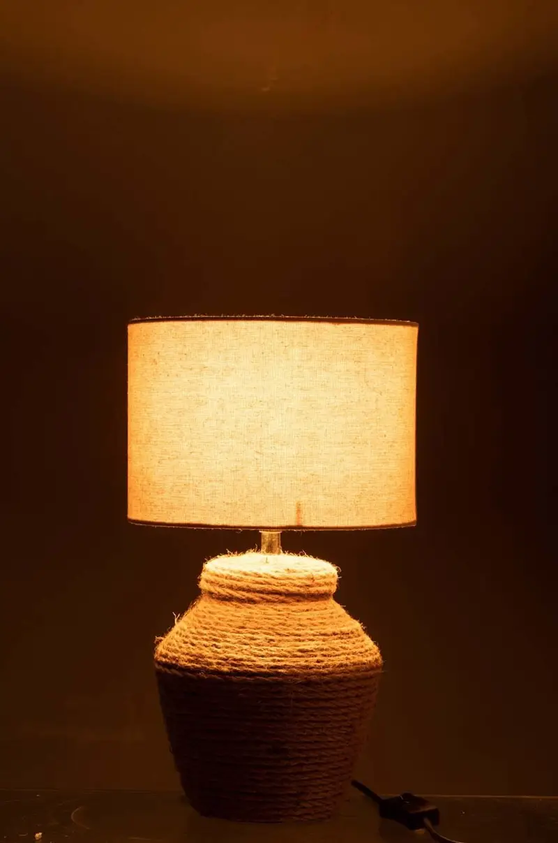lampada da tavolo Beige miniatura 3