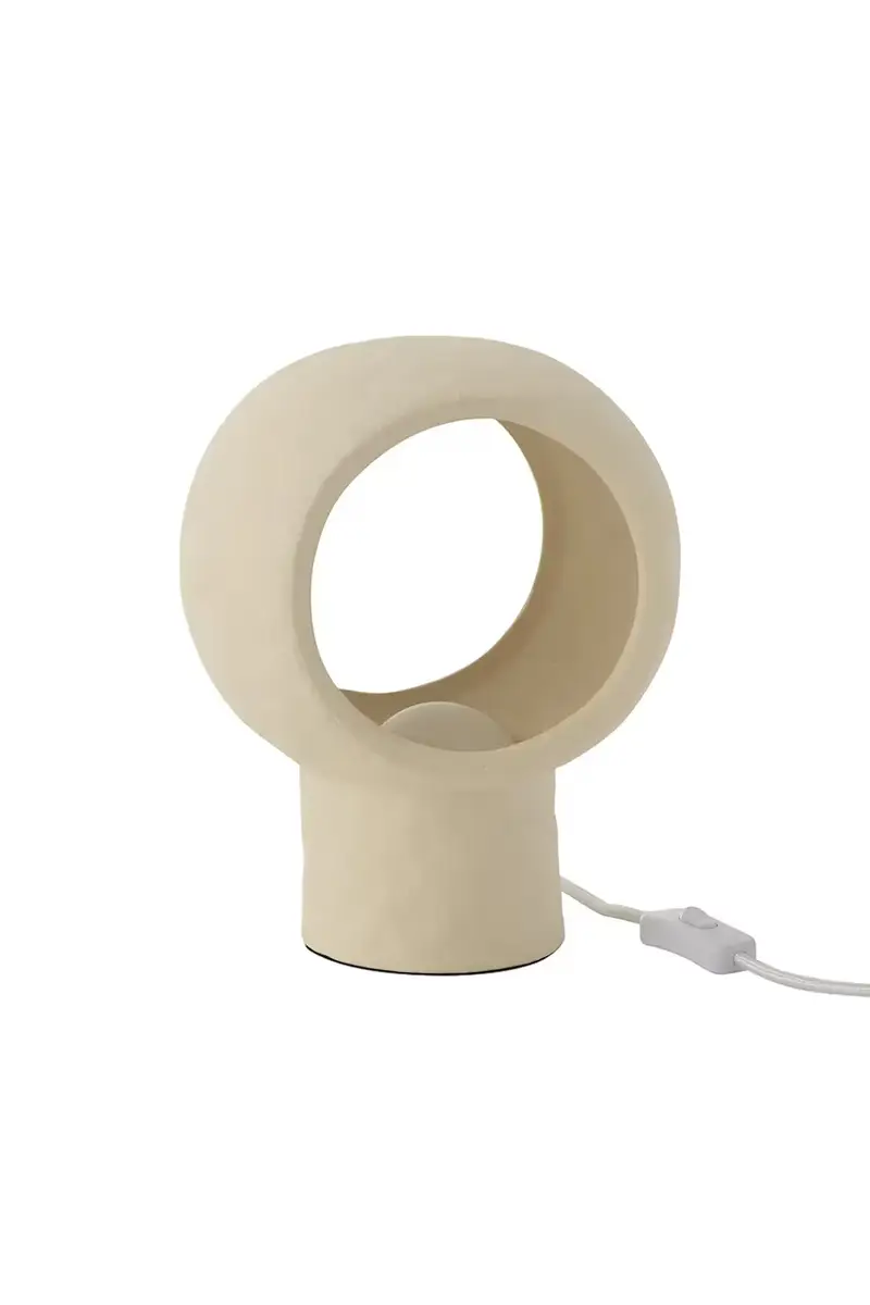 lampada da tavolo colore beige miniatura 2