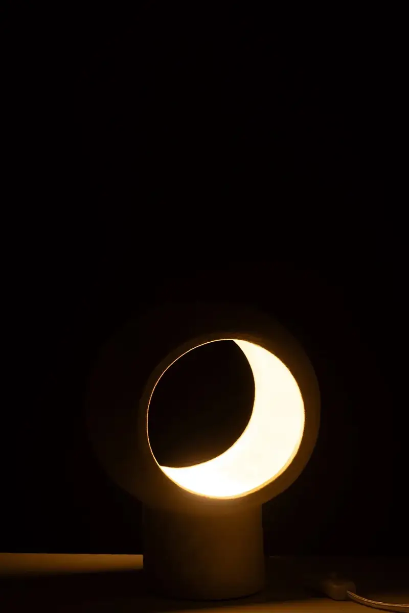 lampada da tavolo colore beige miniatura 3