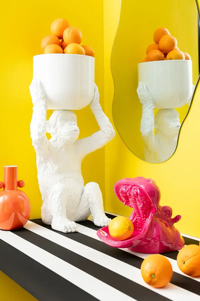 secchiello per il ghiaccio Monkey colore bianco miniatura 4