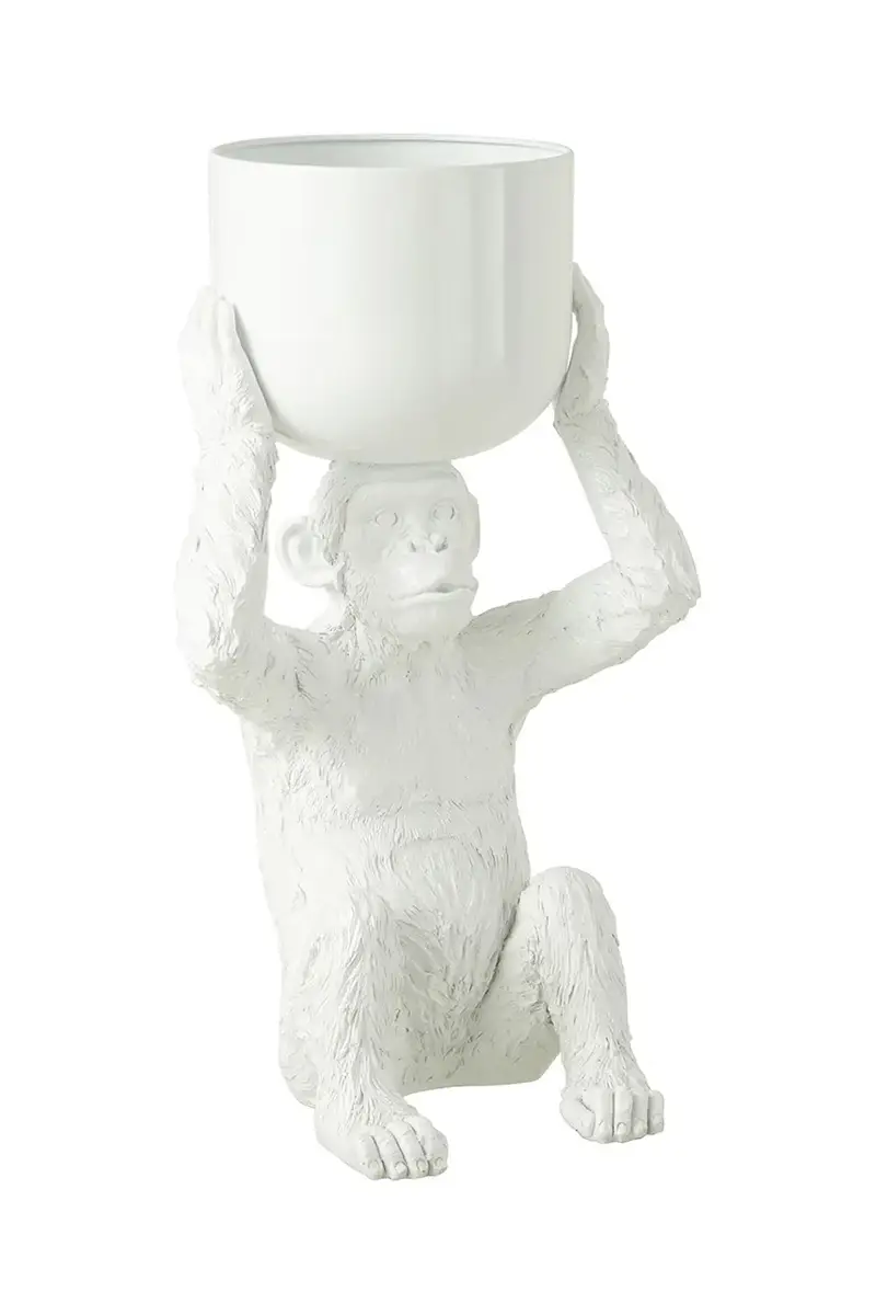 secchiello per il ghiaccio Monkey colore bianco